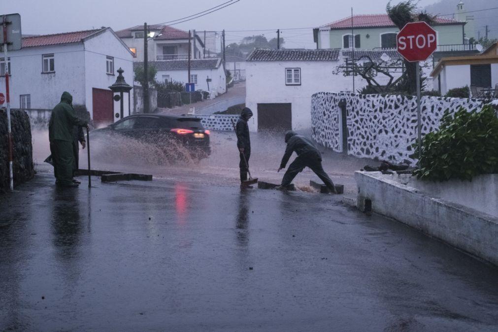 Ilhas Do Grupo Central Dos A Ores Sob Aviso Amarelo Devido A Chuva