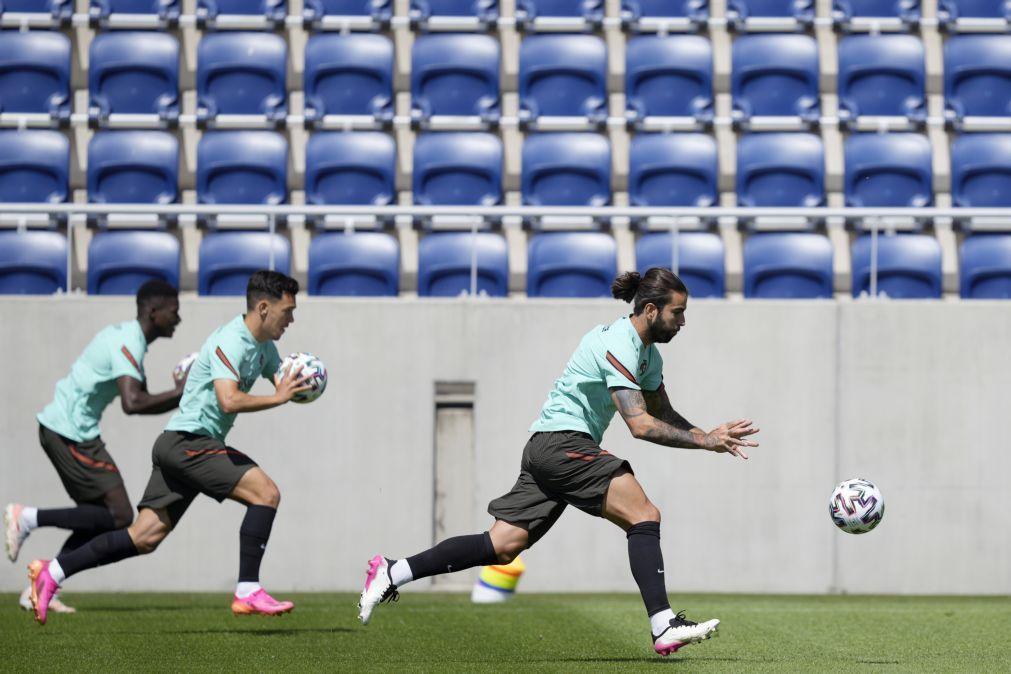 Euro2020: Portugal treinou já sem Cancelo, mas com Anthony ...