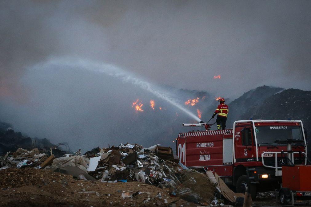 Incêndio deflagrou hoje à tarde na empresa Tratolixo em ...