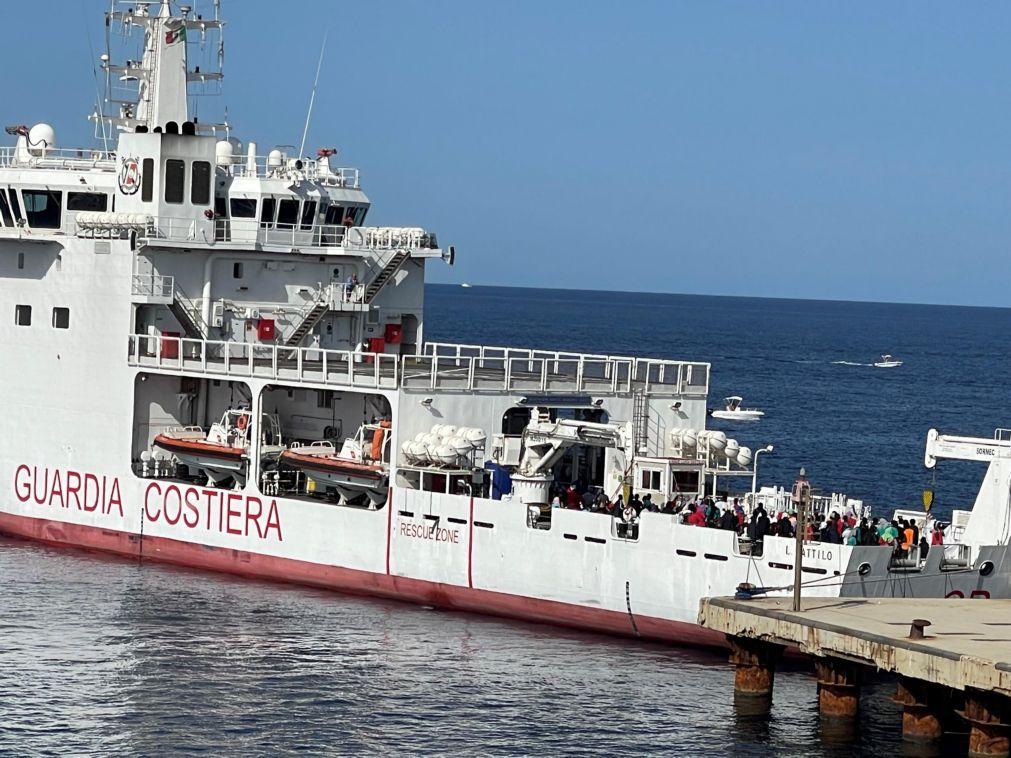 Rund 1.400 Migranten kamen in den letzten 24 Stunden im Hafen von Lampedusa an