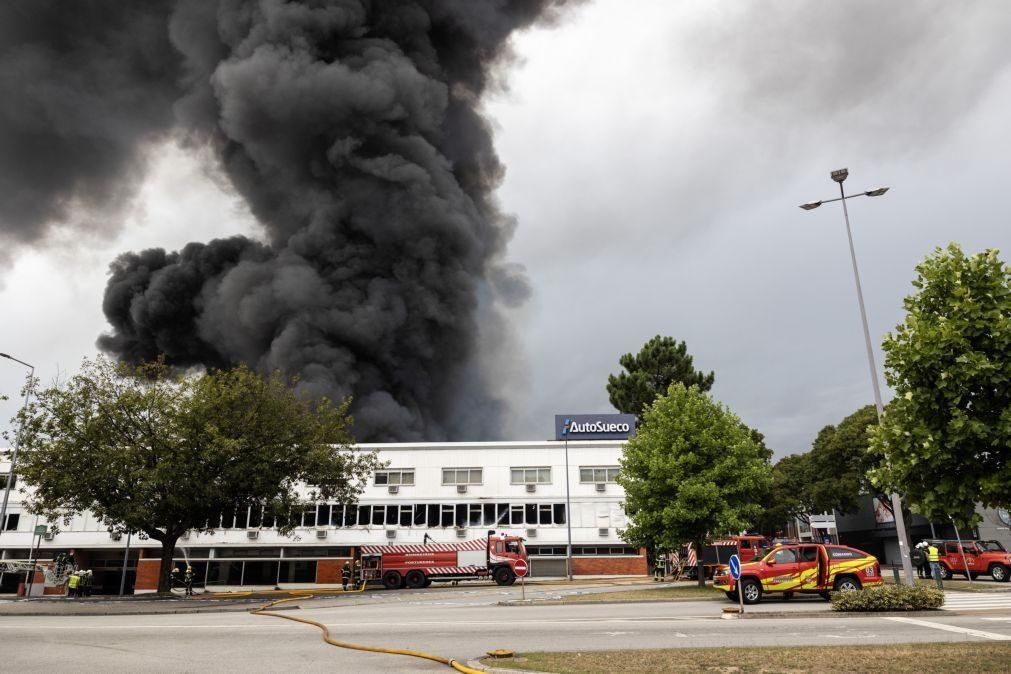 incêndio, Auto Sueco