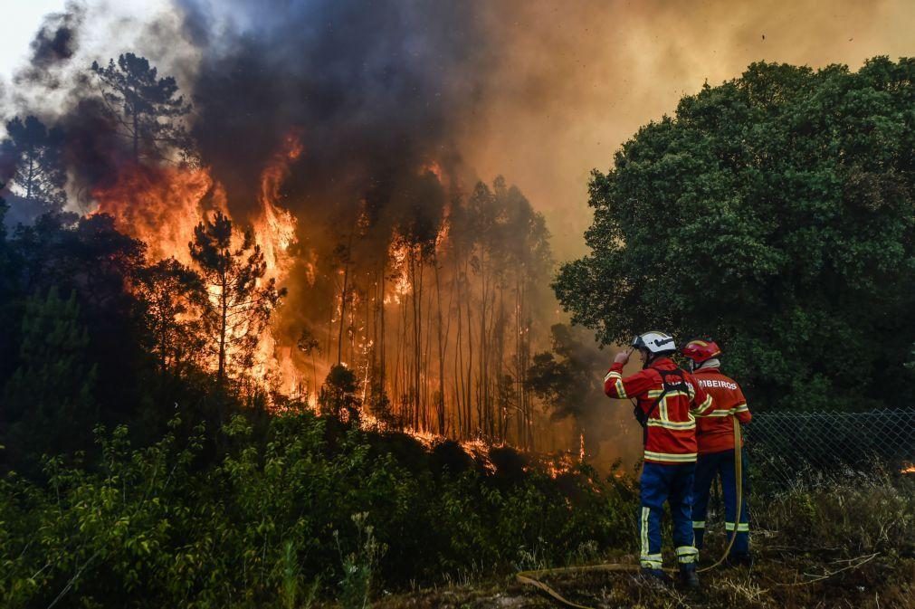 Incêndio em Ansião obriga à evacuação de duas aldeias