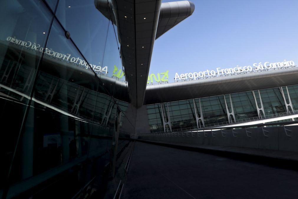 Sindicato da PSP realiza protesto no aeroporto do Porto para denunciar polícia 