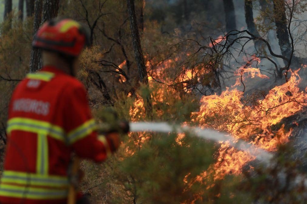 Fogo de Casteleira é o que merece mais atenção, mas está a ceder