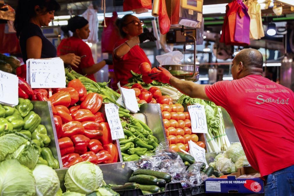 Inflação em Espanha de 9% em setembro com maior aumento dos alimentos desde 1994