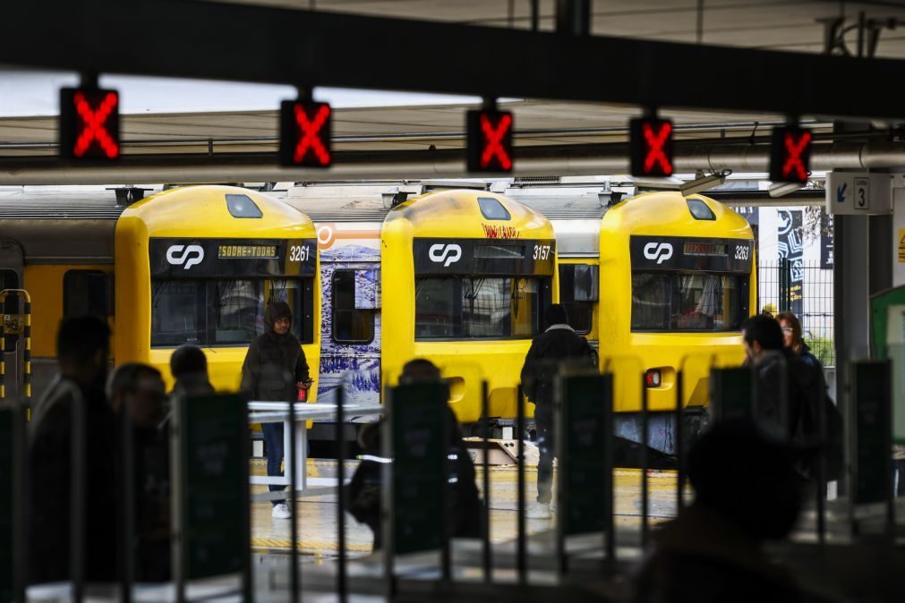 Segundo dia de greve leva à supressão de 385 comboios até às 12:00