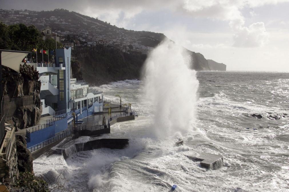 Capitania do Funchal prolonga aviso de agitação marítima até segunda-feira