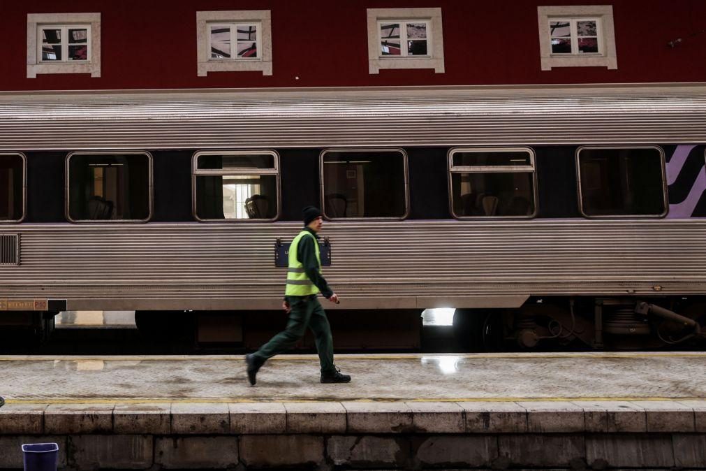 Greve de trabalhadores da CP levou à supressão de 16 comboios até às 08:00