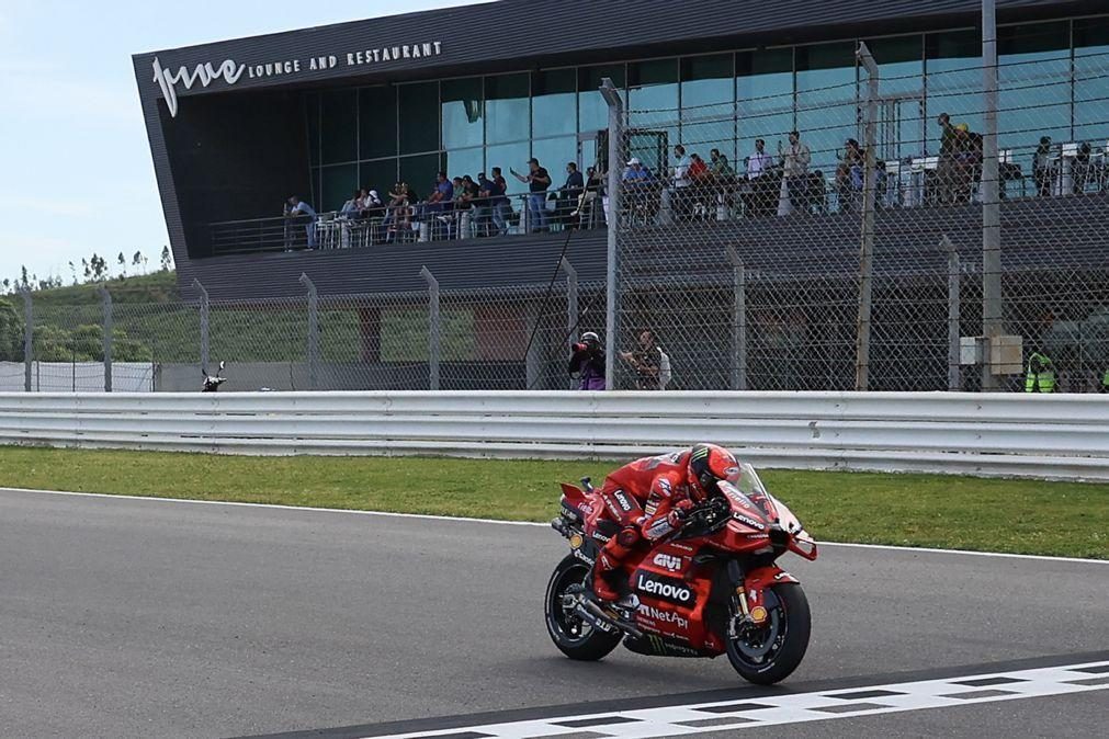 Última corrida do Mundial de MotoGP em Portimão