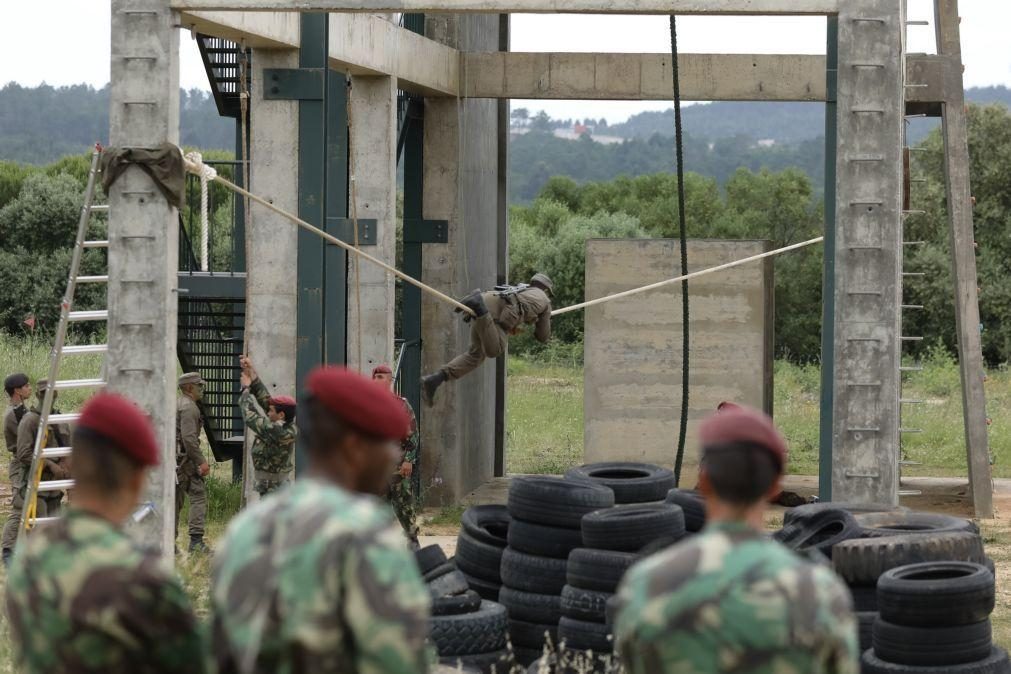 Militar do curso dos Comandos está a 