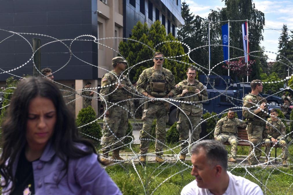 Alemanha vai reforçar contingente no Kosovo integrado na força da NATO