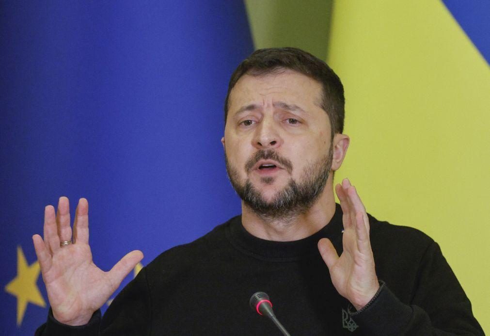 Zelensky garante que 