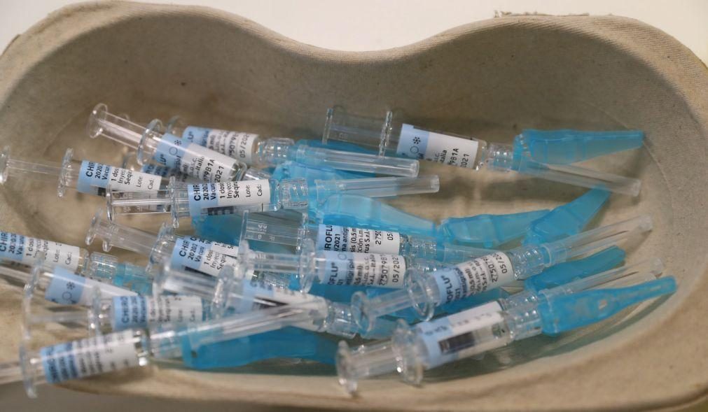 Mais de 3,4 milhões de vacinas contra gripe e covid-19 administradas