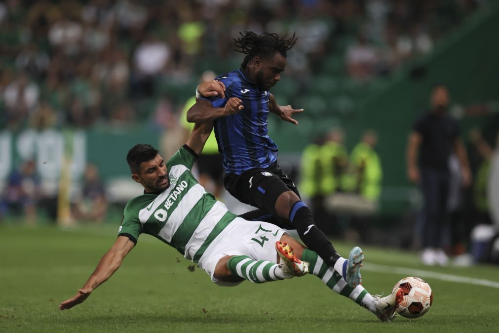 Sporting tenta vencer em Itália e igualar Atalanta na liderança da Liga Europa