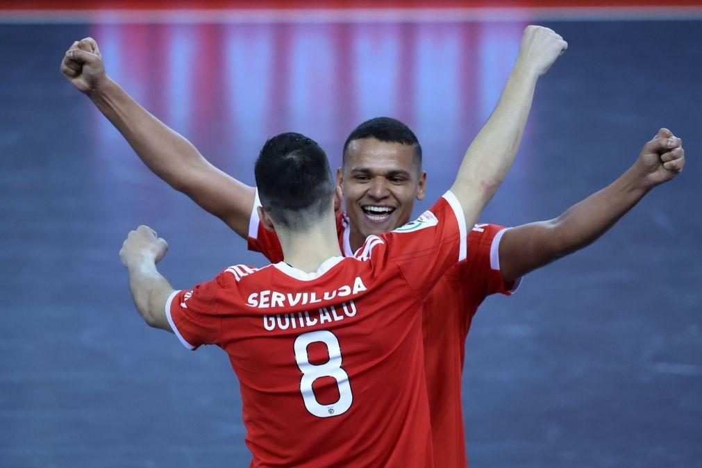 Benfica apura-se para a 'final four' da Liga dos Campeões de futsal