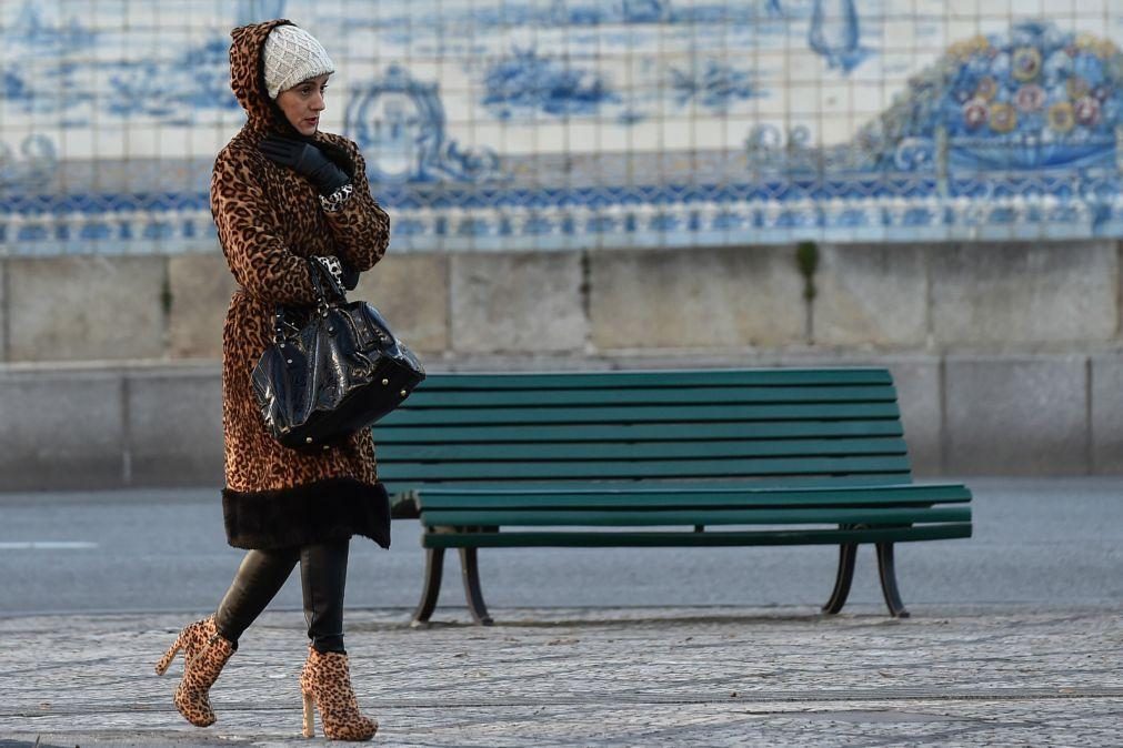 Tempo frio e seco regressa quarta-feira com descida acentuada das temperaturas