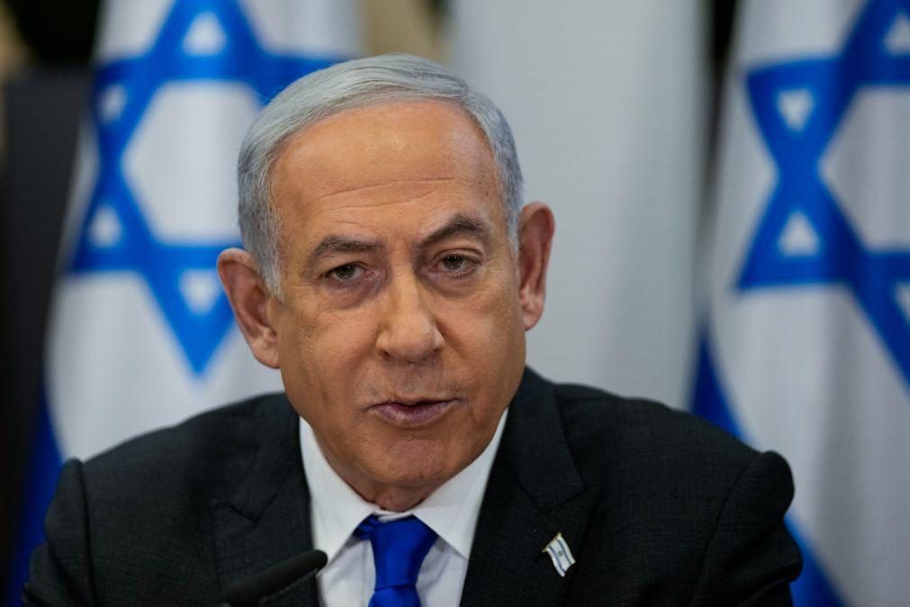 Netanyahu diz que guerra 