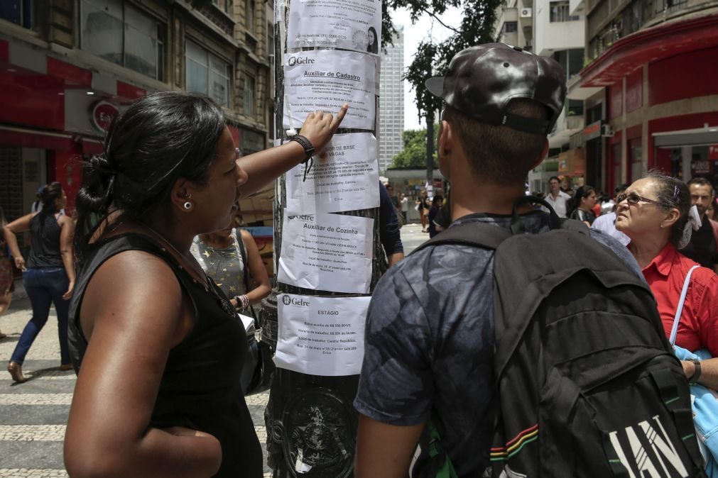 Desemprego recua no Brasil e atinge 12,2% da população ativa