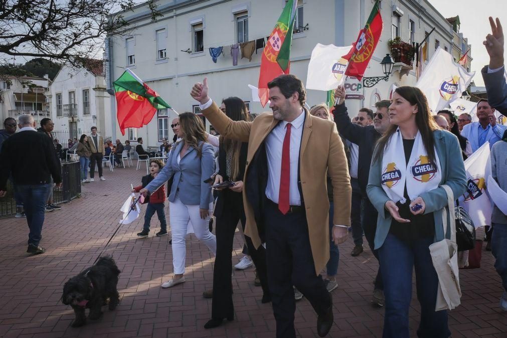 Ventura solidário com polícias culpa o Governo por instabilidade no setor