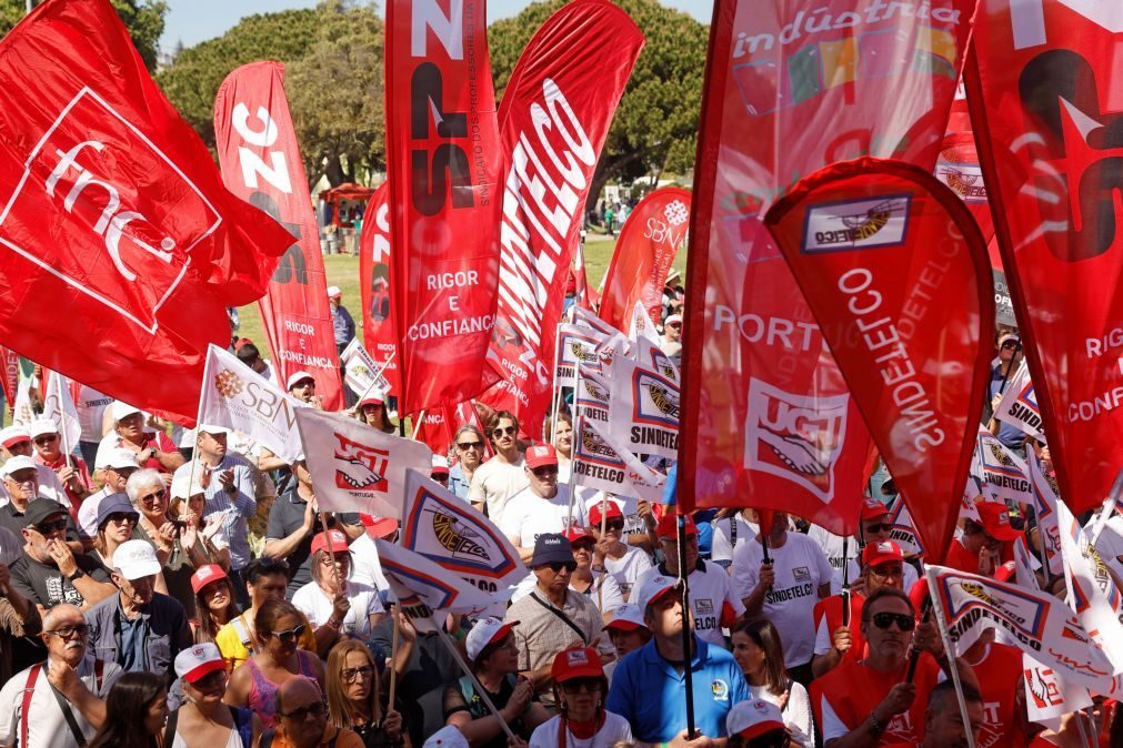 Dia do Trabalhador comemorado por CGTP e UGT em vários pontos do país