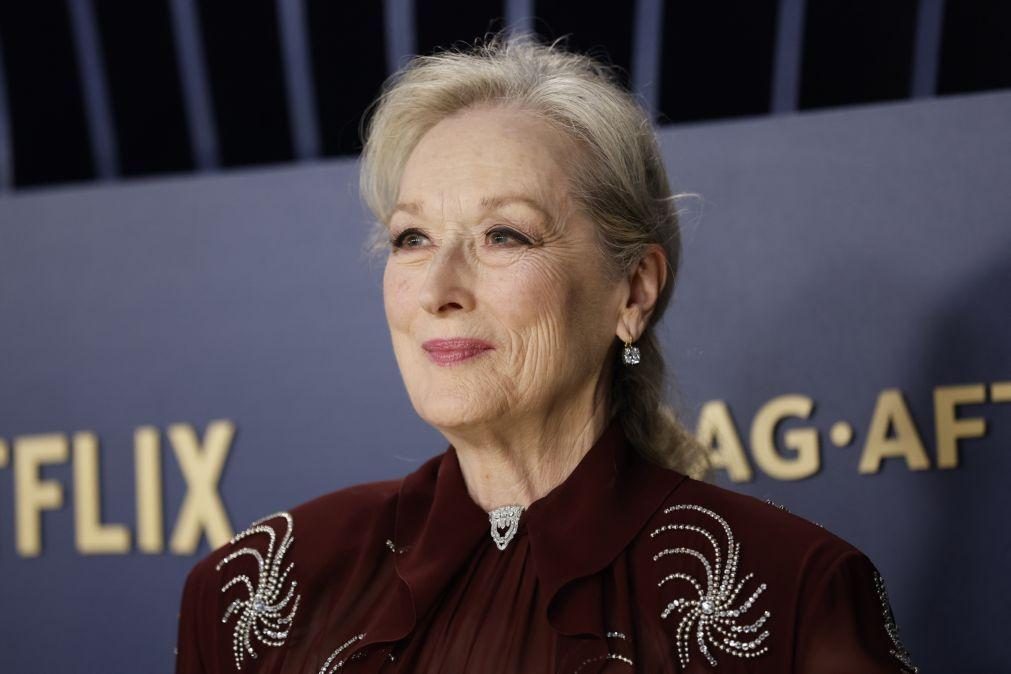 Atriz Meryl Streep recebe Palma de Honra no Festival de Cannes