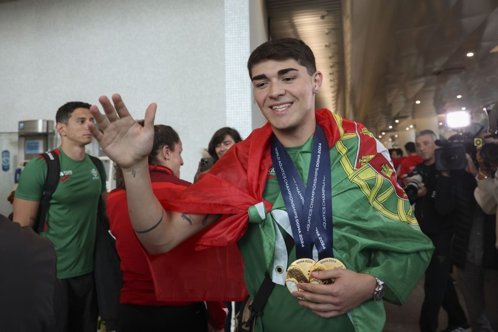 Nadador Diogo Ribeiro e ciclista Maria Martins eleitos Atletas do Ano