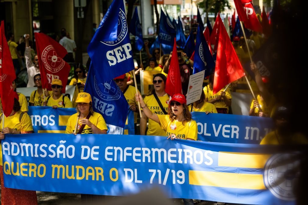 Greve dos enfermeiros com adesão global de 76,8% - Sindicato