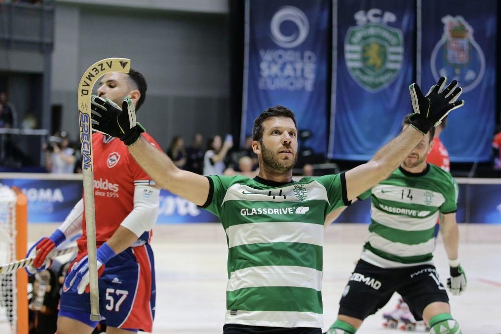 Sporting vence Oliveirense e ergue Liga dos Campeões de hóquei em patins pela quarta vez