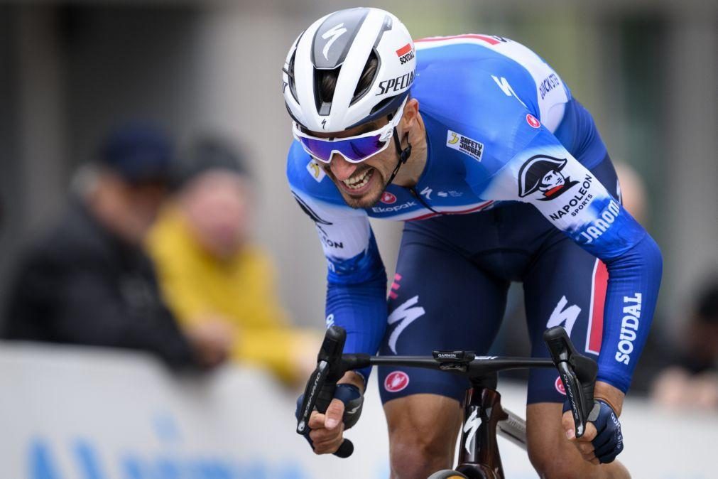 Alaphilippe vence etapa na Volta a Itália, Pogacar segue líder