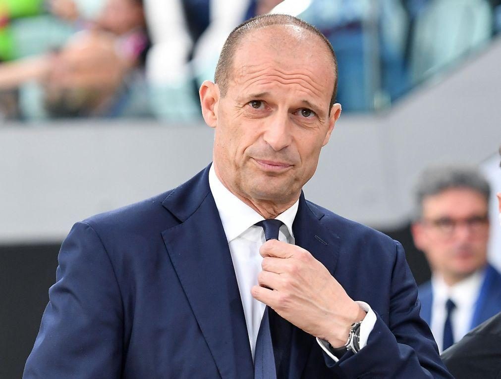 Juventus despede Massimiliano Allegri após comportamento na Taça de Itália