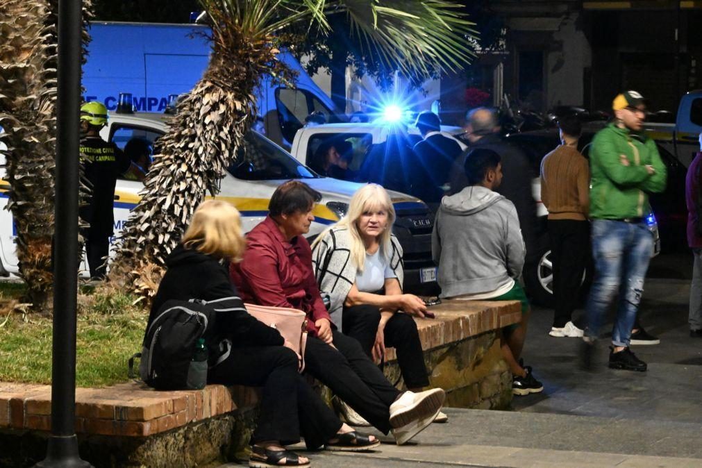 Nápoles registou durante a noite mais de 150 sismos sem vítimas