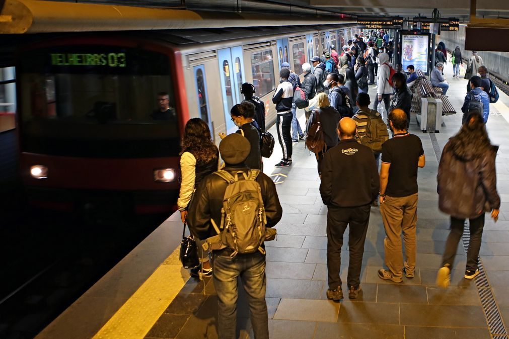 Linha Amarela do Metro de Lisboa reabriu às 10:02