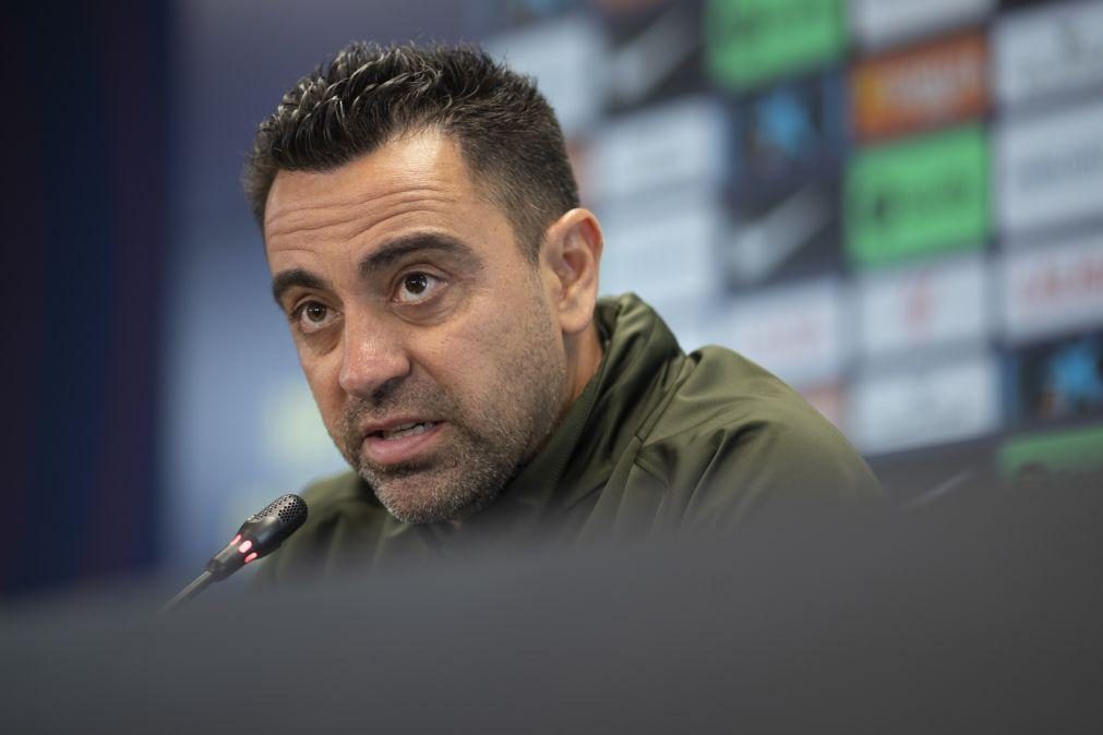 FC Barcelona comunica saída do treinador Xavi Hernández