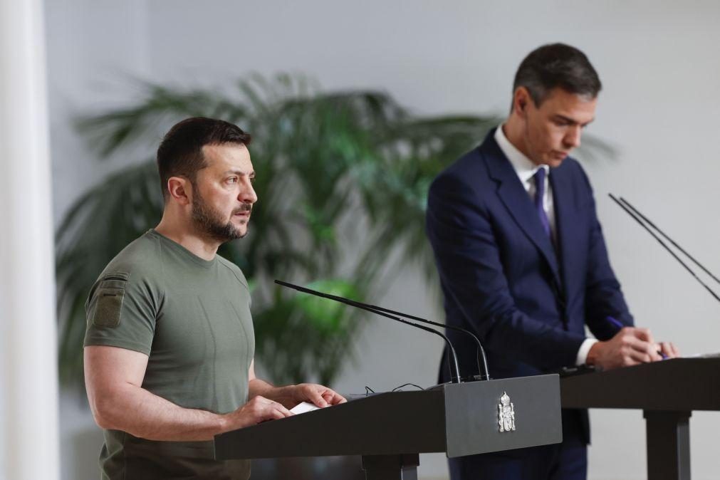 Zelensky visita Portugal na terça-feira