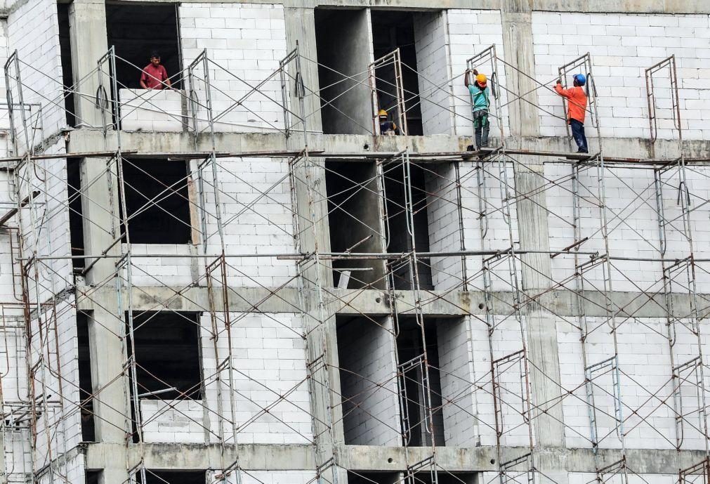 Contratos de empreitadas de obras públicas ultrapassam 1.000 ME até abril