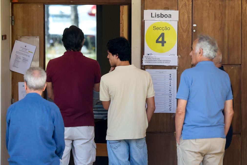Mais de sete mil eleitores votaram de manhã em Lisboa
