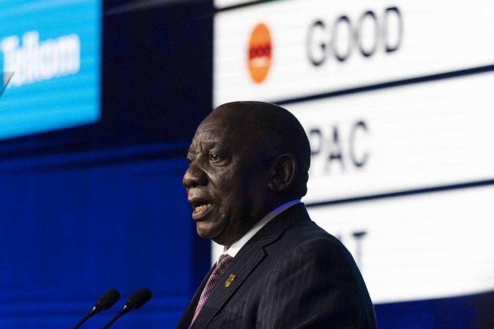 Ramaphosa diz que África do Sul tem democracia 