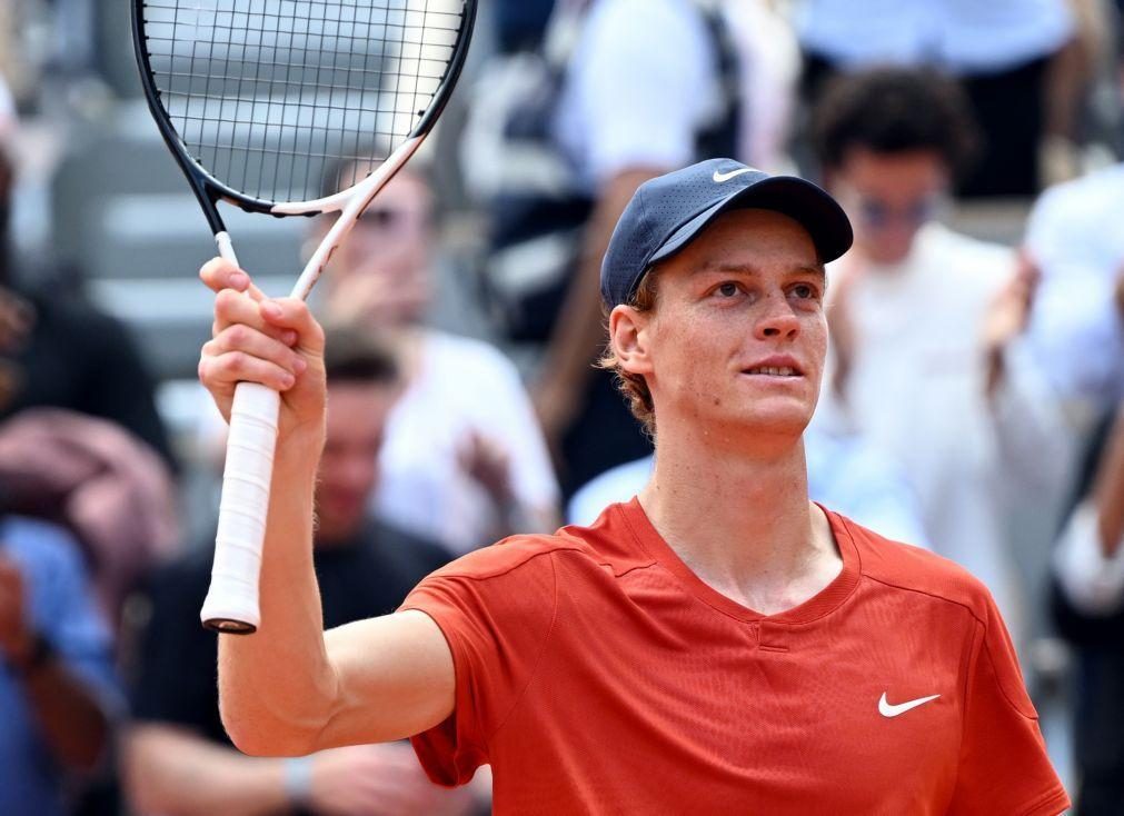 Roland Garros: Jannik Sinner qualifica-se para as meias-finais