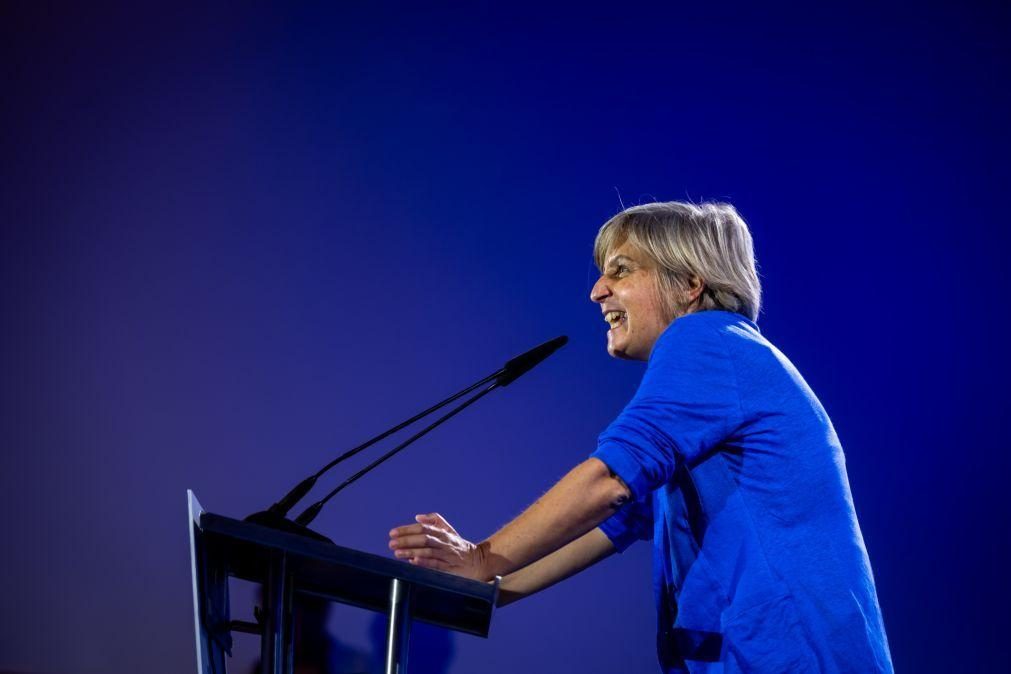 Marta Temido diz que menos de nove eurodeputados é derrota para o país