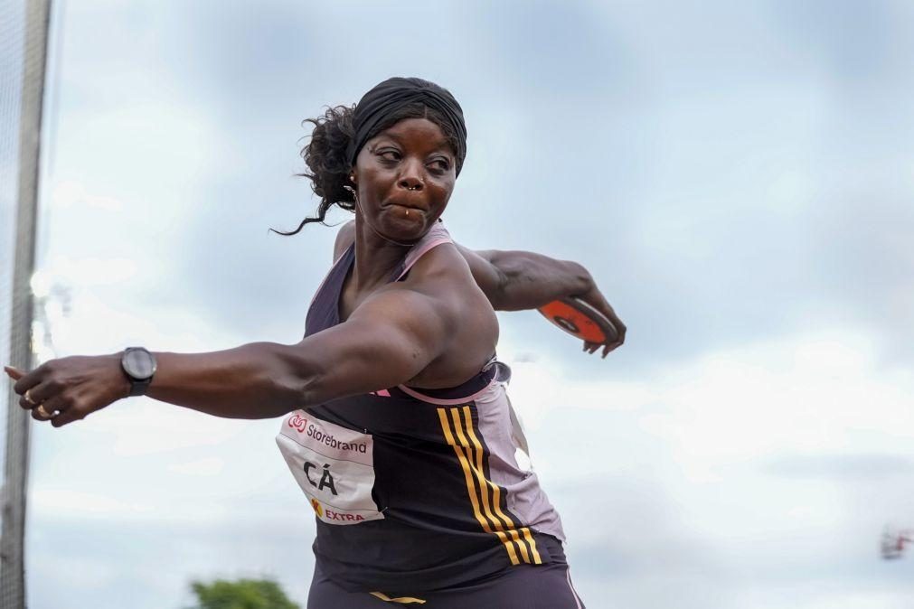 Liliana Cá bronze no lançamento do disco dos Europeus de atletismo