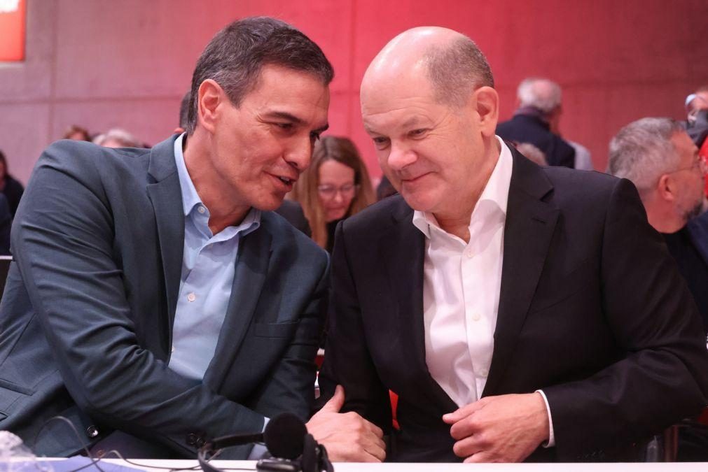 Sánchez e Scholz serão negociadores do Partido Socialista para renovação de cargos na UE