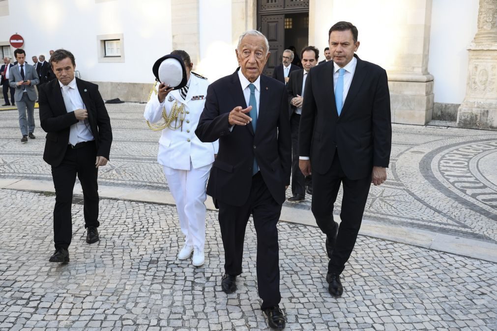 Marcelo afirma que realidade do Governo português está a mudar em relação à Palestina