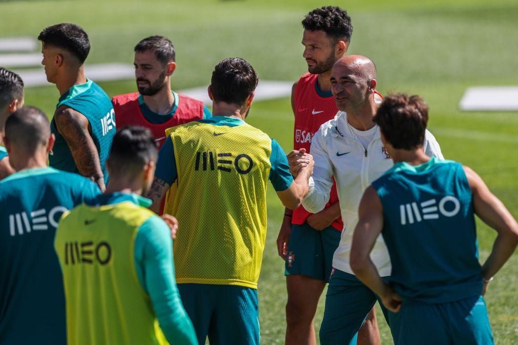 Euro2024: Portugal cumpre primeiro treino na Alemanha em sessão aberta