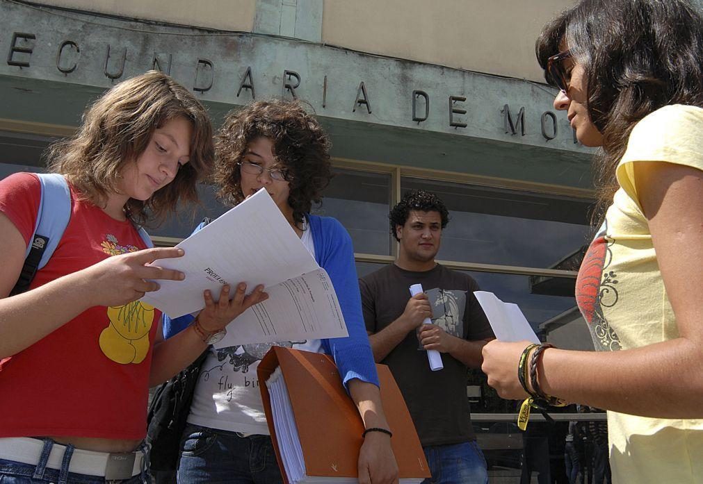 Exames nacionais do secundário começam hoje para mais de 156 mil alunos inscritos