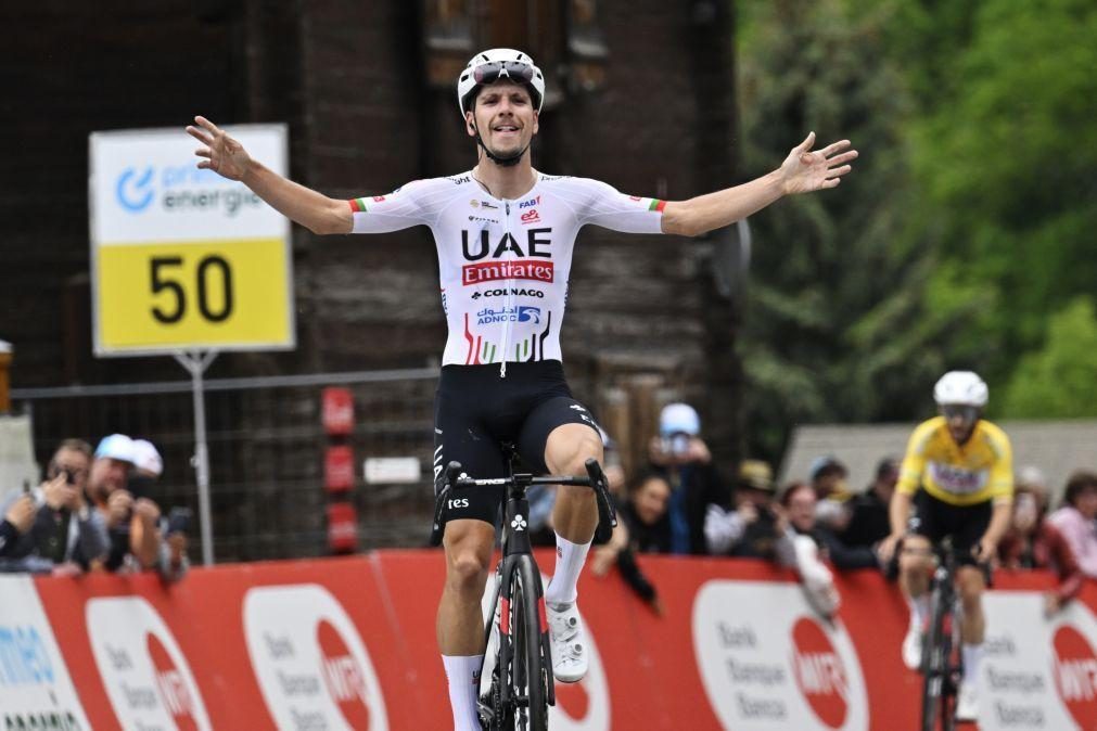 Ciclista João Almeida vence sexta etapa da Volta à Suíça