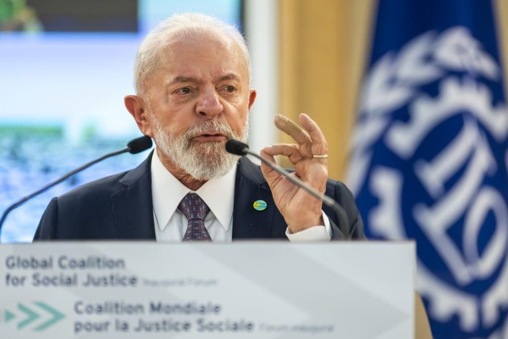 Lula diz que as guerras na Ucrânia e em Graza se devem à 