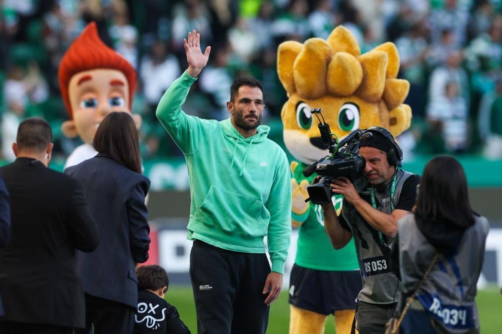 Adán despede-se do Sporting destacando a felicidade que foi representar o clube