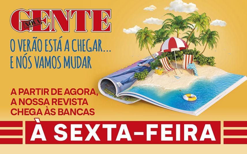 A revista Nova Gente passa a sair à sexta-feira, já a partir de 21 de junho