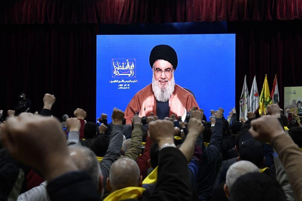 Médio Oriente: Líder do Hezbollah diz que 