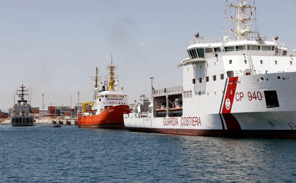 Guarda costeira italiana sobe para 34 número de mortos em naufrágio no mar Jónico